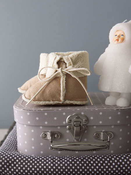 sélection shopping vertbaudet boots bottilons fourrure fourré moumoute rétro bébé