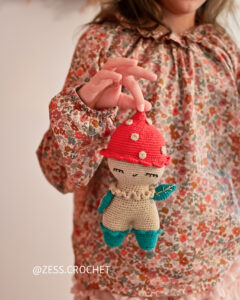 Tutoriel crochet doudou champignon