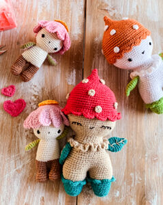 Tutoriel crochet doudou champignon