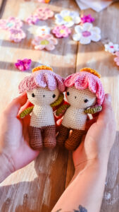 Tutoriel au crochet doudou fleur