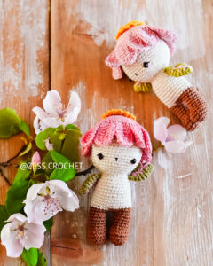 Tutoriel au crochet doudou fleur