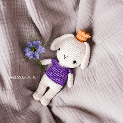 Tutoriel lapin princesse crochet