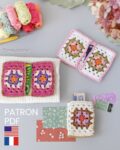 patron crochet porte cartes zess