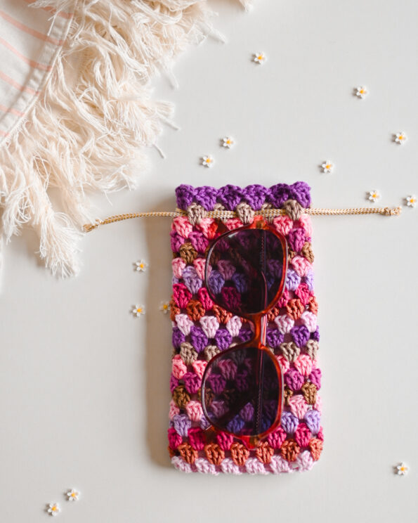 Étui Souple Pour Lunettes De Soleil, Couleur Simple, Rose, Bleu, Jaune, Noir, Blanc, Avec Mousqueton, Ultra Léger, Fermeture éclair En Néoprène