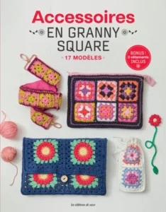 accessoire en granny squares
