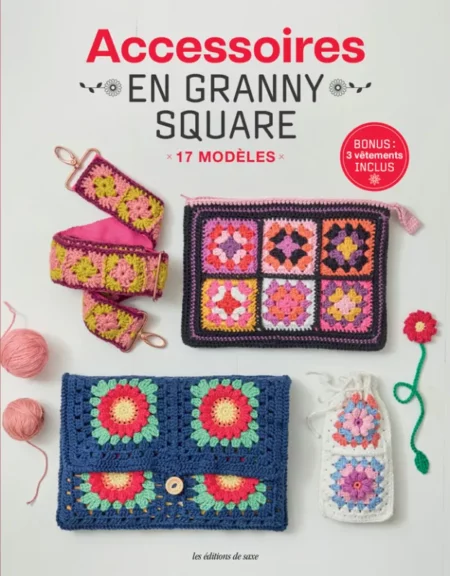 accessoire en granny squares