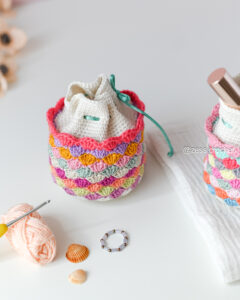 tuto crochet bourse pochon