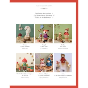 Livre crochet Poupées & Amigurumis en Automne - editions de Saxe