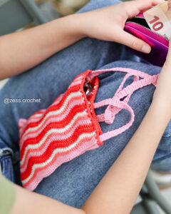 patron crochet sac ondine