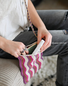 Sac Ondine au crochet – patron PDF Zess Crochet