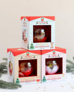 Lot boules de noël amigurumi