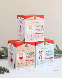 Lot boules de noël amigurumi