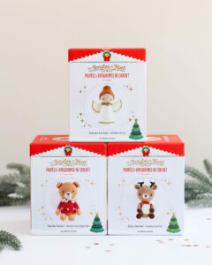 Lot boules de noël amigurumi