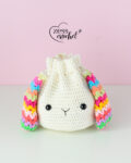 Pochon lapin - Patron crochet PDF